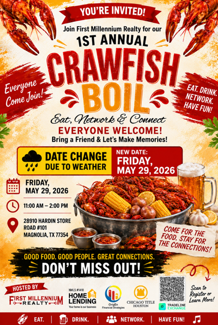 1st Annual Crawfish Boil — Hosted by First Millennium Realty